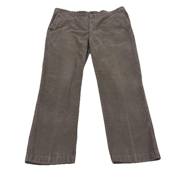 LL BEAN Corduroy Pants Stretch Country Classic Fit Men's 40X30 Brown Old Money - Picture 1 of 12